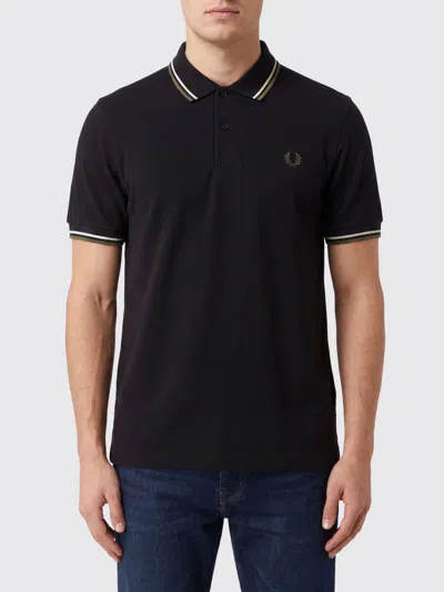 Fred Perry Polo Shirt Men Color Black 2