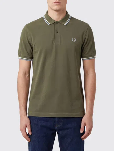 Fred Perry Polo Shirt Men Color Acid Green