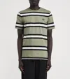 Fred Perry Cotton Stripe Laurel Wreath T-shirt