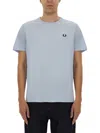 Fred Perry Crew Neck Soft Fabric Short Sleeves