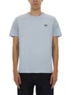 Fred Perry Crew Neck Soft Fabric Short Sleeves