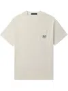 Fred Perry Mens Crew Neck T-shirt In White