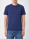 Fred Perry '' Ringer T-shirt In Blue