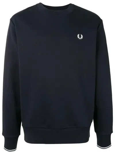 FRED PERRY FRED PERRY CREW NECK SWEATSHIRT CLOTHING