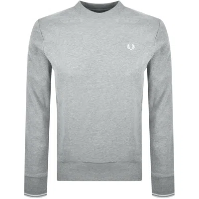 Fred Perry Crew Neck Sweatshirt Grey