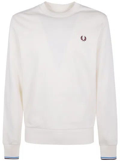 FRED PERRY FRED PERRY "" CREW NECK SWEATSHIRT