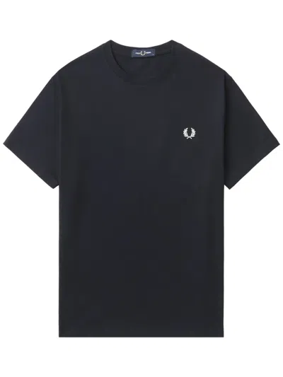 Fred Perry Crew-neck T-shirt In Blue
