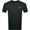Fred Perry T-shirt With Logo In Green