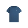 FRED PERRY FRED PERRY CREW NECK T-SHIRT MIDNIGHT BLUE / LIGHT ICE