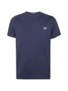 Fred Perry T-shirt Men  In Blue