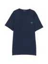Fred Perry Ringer T-shirt In Blue
