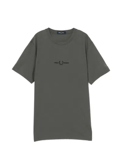 Fred Perry Crew Neck T-shirt In Multi