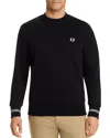 Fred Perry Crewneck Sweatshirt In Black
