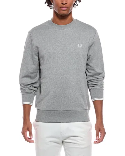 Fred Perry Crewneck Sweatshirt In Gray