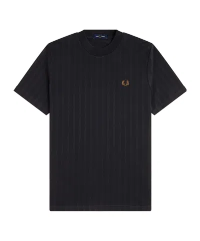 Fred Perry Crew-neckline T-shirt In Black