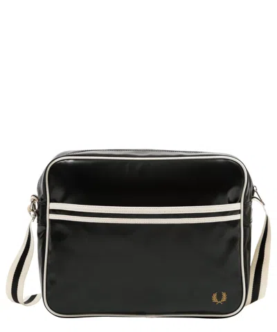 Fred Perry Crossbody Bag In Black