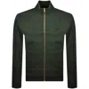 Fred Perry Dash Taped Track Top Green In Multi