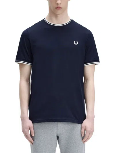FRED PERRY FRED PERRY DOUBLE STRIPE T-SHIRT