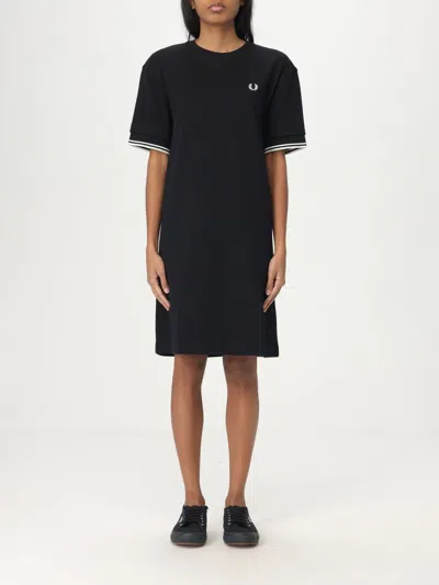 Fred Perry Dress  Woman Color Black