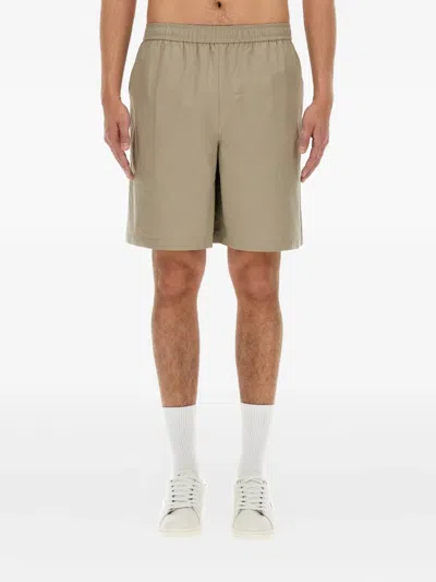 FRED PERRY ELASTICATED COTTON SHORTS