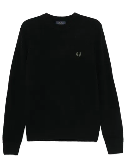 FRED PERRY EMBROIDERED LOGO JUMPER