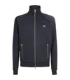 Fred Perry Embroidered Taped Track Jacket In Multi