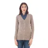 FRED PERRY F PERRY WOOL WOMEN'S SWEATER