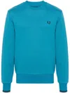 FRED PERRY FRED PERRY FP CREW NECK SWEATSHIRT CLOTHING