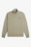 FRED PERRY FRED PERRY FP HALF ZIPPER SWEATSHIRT CLOTHING