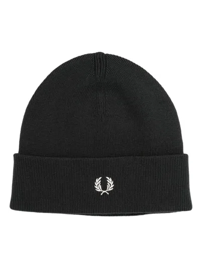 FRED PERRY FRED PERRY FP MERINO COTTON BEANIE