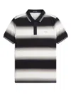 FRED PERRY FRED PERRY FP STRIPE GRAPHIC POLO SHIRT CLOTHING