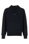 Fred Perry Fp Tipped Hooded Sweatshirt M2643 W65 In Black