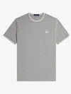 Fred Perry Embroidered-logo Cotton T-shirt
