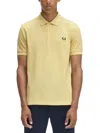 Fred Perry Mens Champions Gold Brand-embroidery Short-sleeves Cotton-knit Polo Shirt Xxl In Yellow