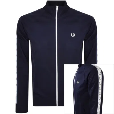 Fred Perry Full Zip Track Top Navy