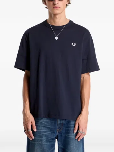 Fred Perry Graphic-print T-shirt In Brown