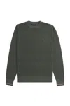 Fred Perry Sweaters Green In Grey