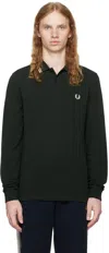 Fred Perry Green Twin Tipped Polo In T50