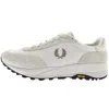 FRED PERRY FRED PERRY HAIRY SUEDE TRAINERS WHITE
