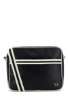 Fred Perry Midnight Blue Canvas Shopping Bag In Blue