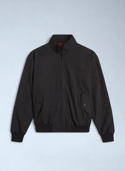 Fred Perry Harrington Jacket In Black
