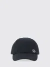 Fred Perry Classic Baseball Cap For Men In Blue