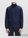 Fred Perry High Collar Ribbed Cuffs And Hem