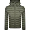 Fred Perry Insulated Jacket Green In Green