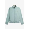 FRED PERRY FRED PERRY J2660 BRENTHAM JACKET SILVER BLUE