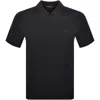Fred Perry Jacquard Pulllover Polo Navy In Blue