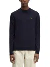 Fred Perry Sweatshirt With Logo In Black