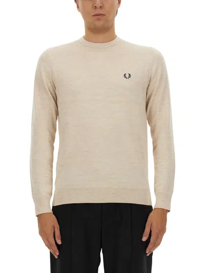 Fred Perry Jersey With Logo In Multicolour