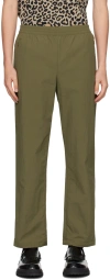 Fred Perry Khaki Shell Track Pants In Q55