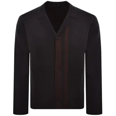 Fred Perry Knitted Blazer Navy